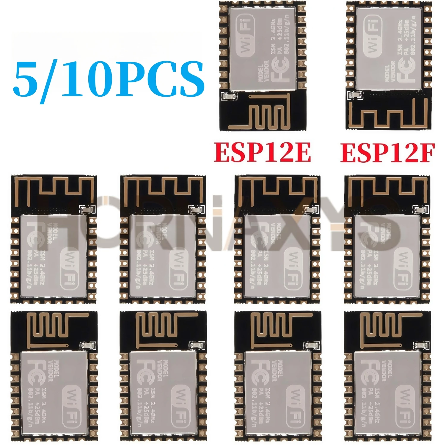 5/10 sztuk ESP8266 ESP-12F ESP-12E moduł szeregowy WiFi mikrokontroler 802.11N bezprzewodowy nadajnik-odbiornik zdalny port moduł sieciowy nowość