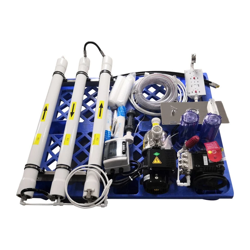 4TPD Seawater Desalination For Boat Modular Seawater Desalination RO System For Fishing Vessel Split Boat Desalinator Watermaker