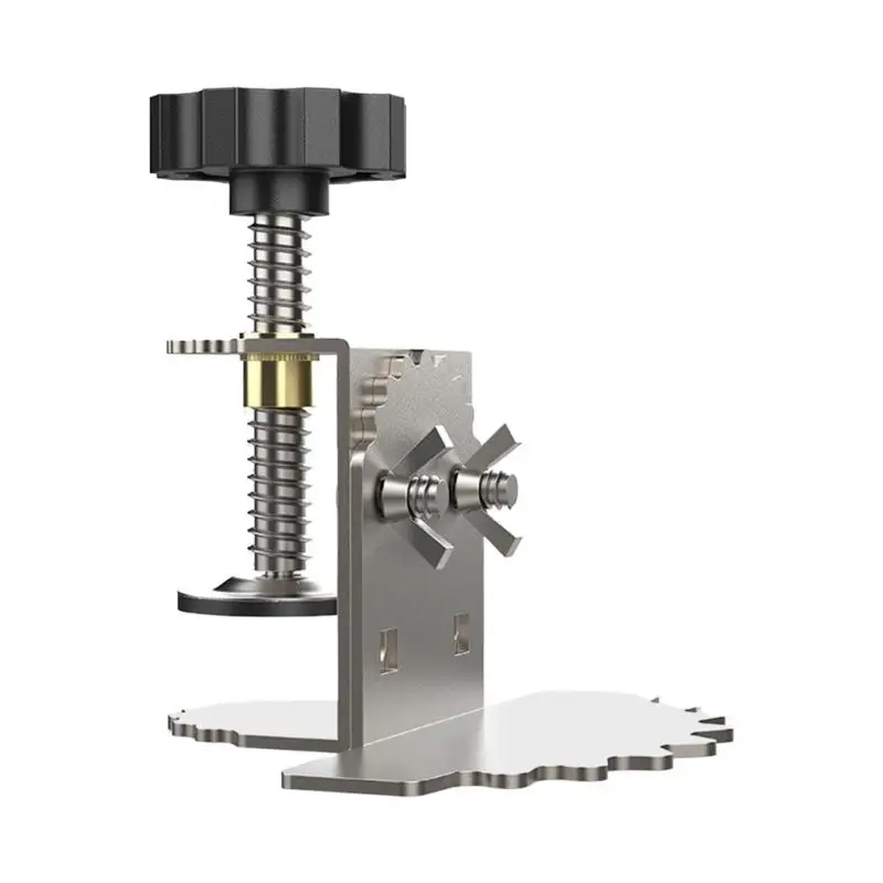 652F Heavy Duty Stainless Steel Cabinet Door Installer With 8mm Screw Anti Slip Grip For Woodworking Projects