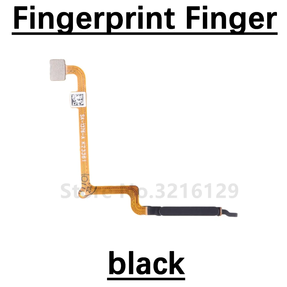 LoudSpeaker Earpiece Speaker Charging Port Board For Xiaomi Redmi 13C SIM Card Tray Power Volume Fingerprint Sensor Flex Cable