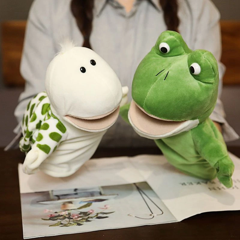 さまざまな親子ゲームハンドパペットおもちゃ教育口開きパフォーマンス動物人形お祭りや誕生日