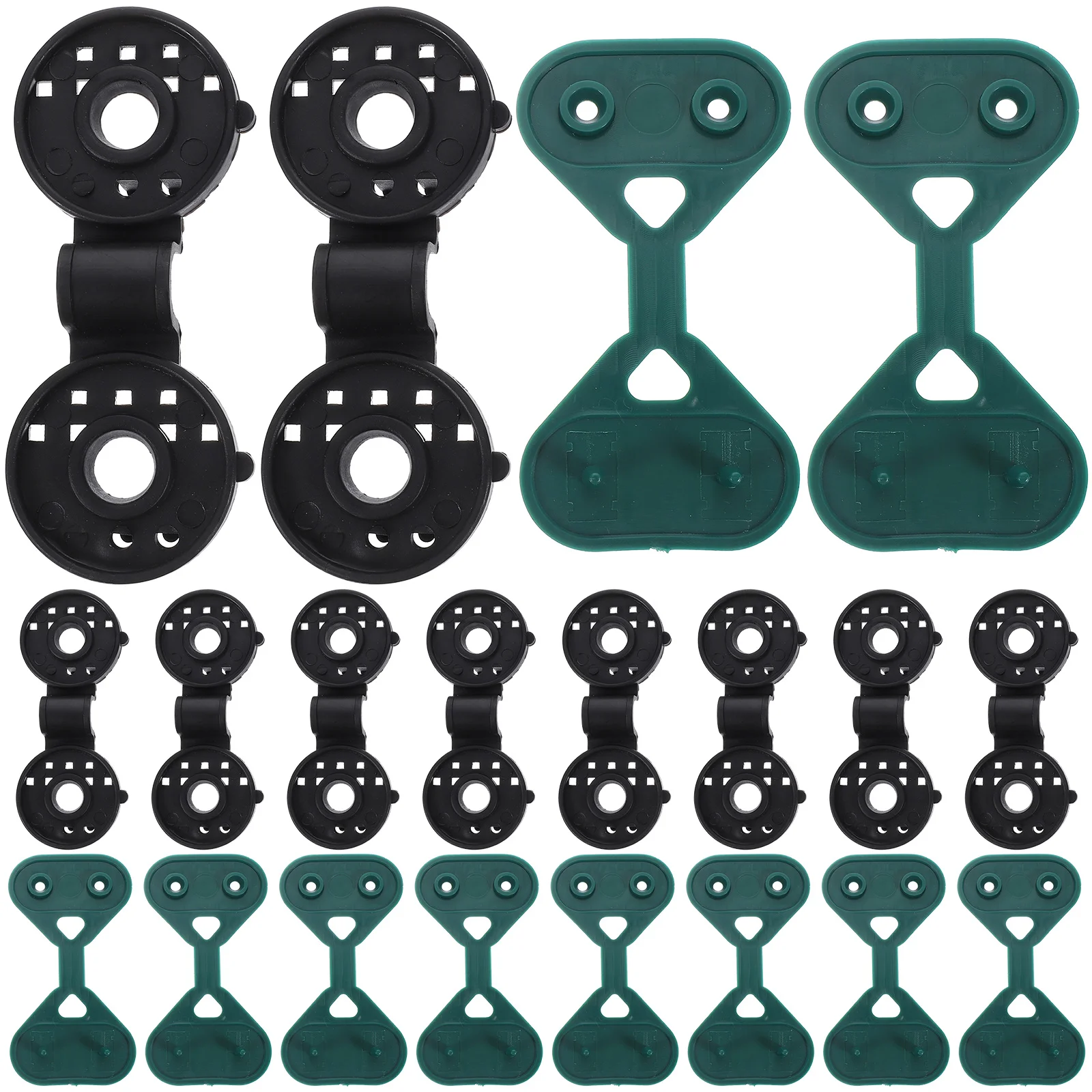 

20 Pcs Sunshade Clips for Shade Cloth Clips Garden Greenhouse Netting PE Retaining Cloth Folder Fixing Clamp