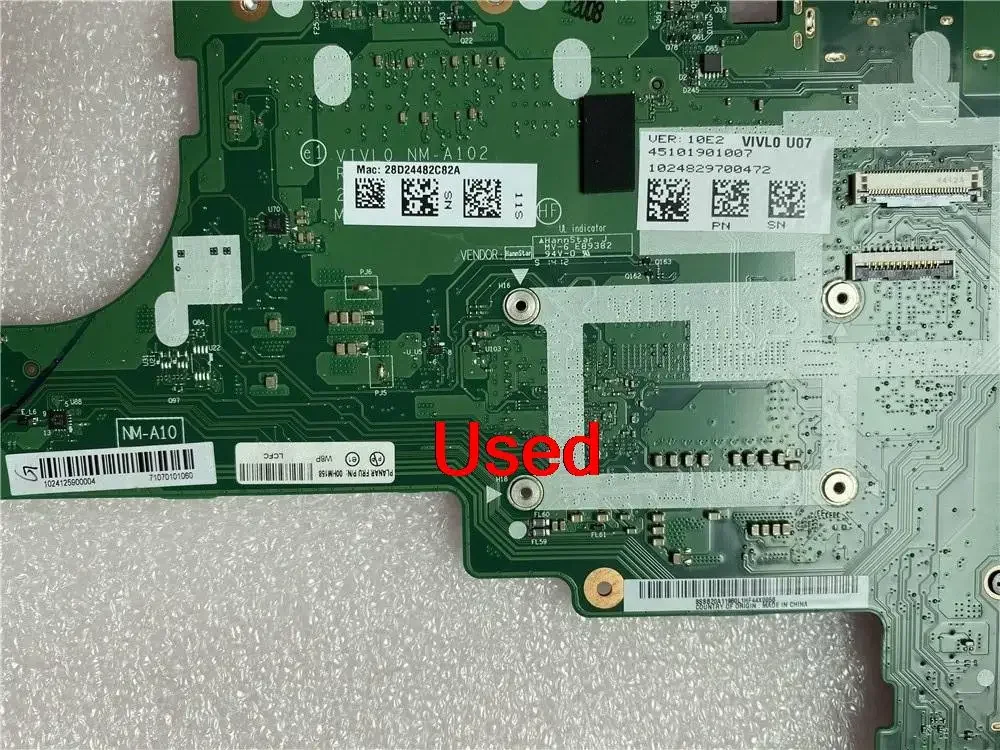 Used For Lenovo ThinkPad T440 Laptop Motherboard CPU I5-4200 4G UMA FRU 00HM160 00HM158