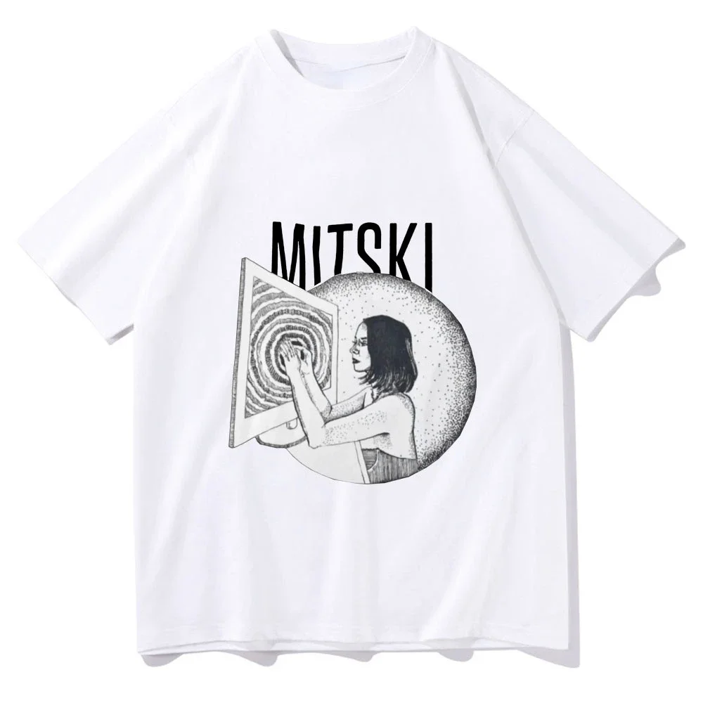 Mitski Be The Cowboy Singer Poster Music Album Print Tshirts Men Women Trending Tops Unisex Casual Loose Tops Camisetas