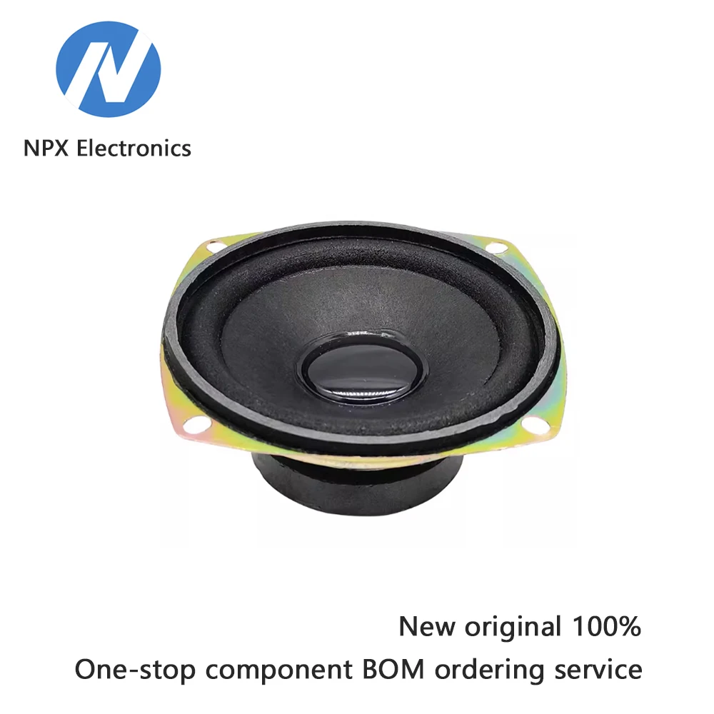 4옴 5W 오디오 스피커 풀레인지 소형 혼 스피커 DIY 3인치 45mm 자석 5W 저주파 고감도 스피커 78m 10개