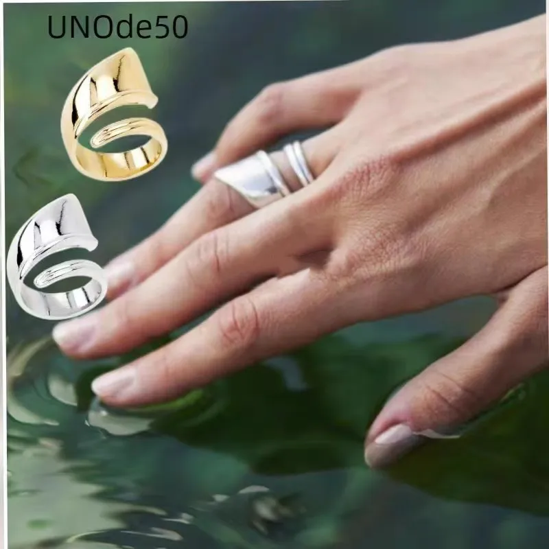 HSC UNO DE stainless steel  ring collection,attractive and fashionable women\'s gift,the most beautiful person in this stree