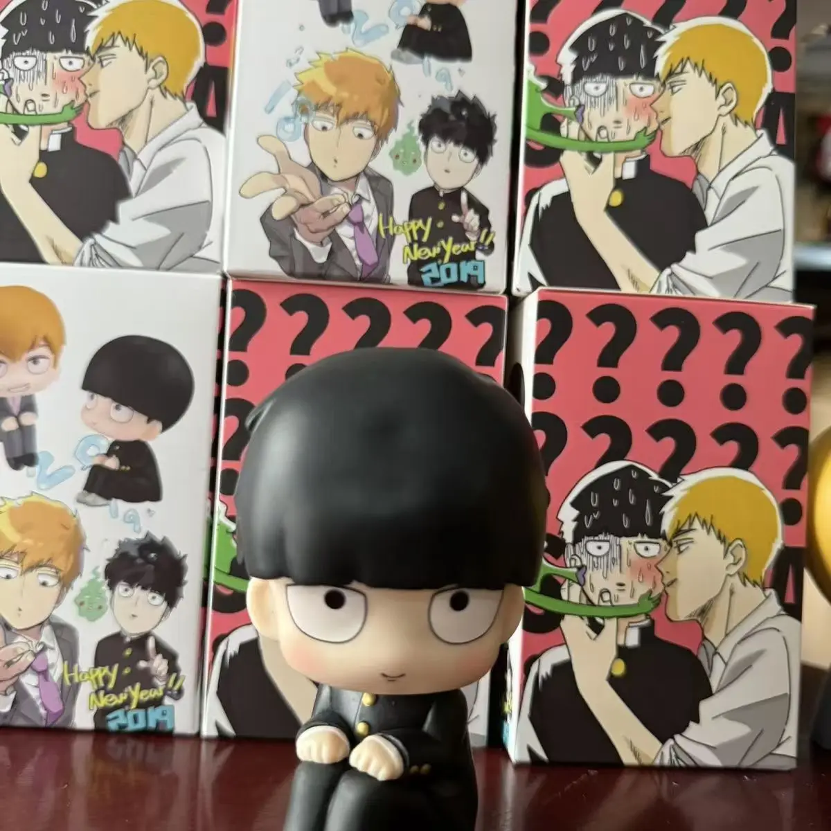 الغوغاء النفسي 100 تمثال LK Reigen Arataka Nendoroid عمل أرقام Q نسخة Lookup أنيمي 10 سنتيمتر بولي كلوريد الفينيل نموذج اللعب هدية