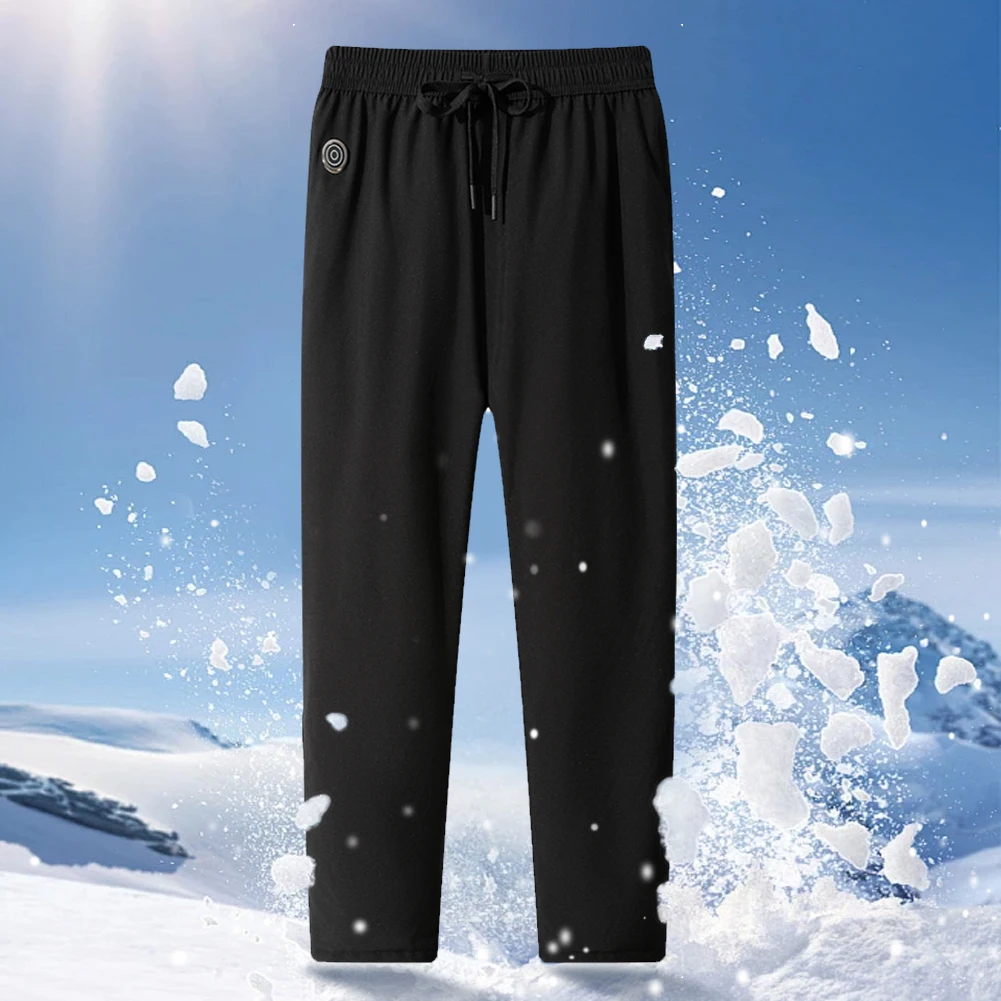 10 Heating Zones Electric Heated Pants USB Sports Thermal Motorcycle Pants Winter Thermal Hiking Pants for Men Women