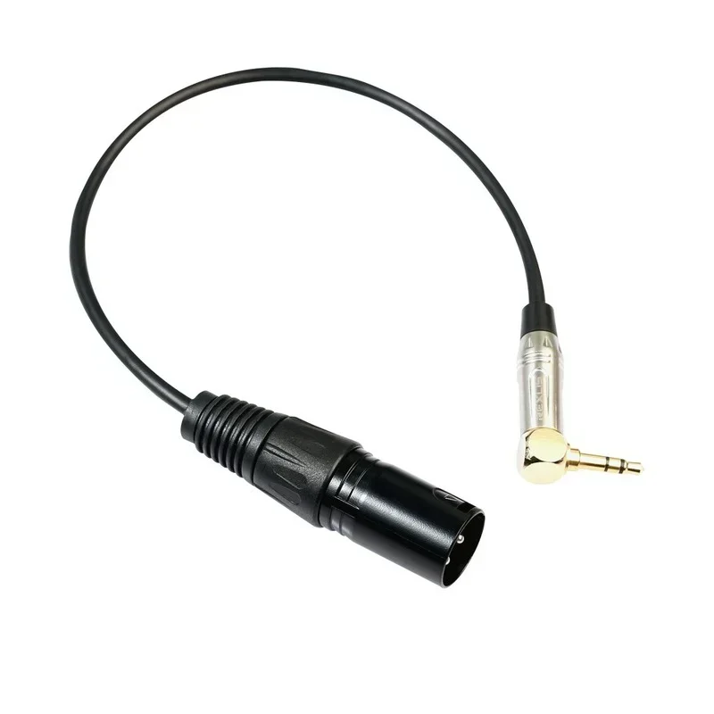 0.3m 3.5mm Stereo TRS Male To XLR 3Pin Male Audio Cable Microphone Extension Cable Wire Cord Line for TRS 1pcs