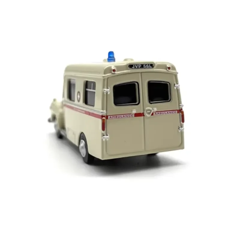 for OXFORD Diecast 1:76 Birmingham J1 Ambulance Alloy Retro Car Model Finished Product Simulation Toy Gift Static Model