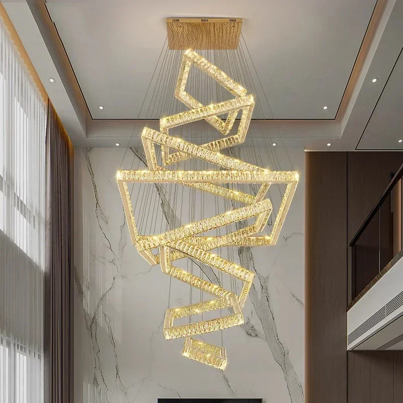 Modern crystal chandeliers indoor lighting Ceiling lamp hanging lights led chandeliers for the living room indoor lighting