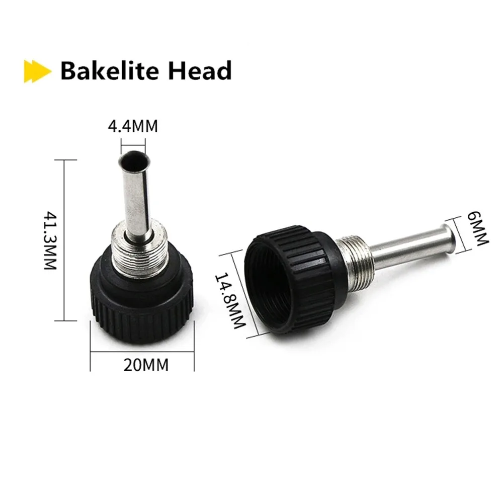 Socket+nut+electric Wood Head,Soldering Station Iron Handle Accessories for 936 Iron Head Cannula Iron