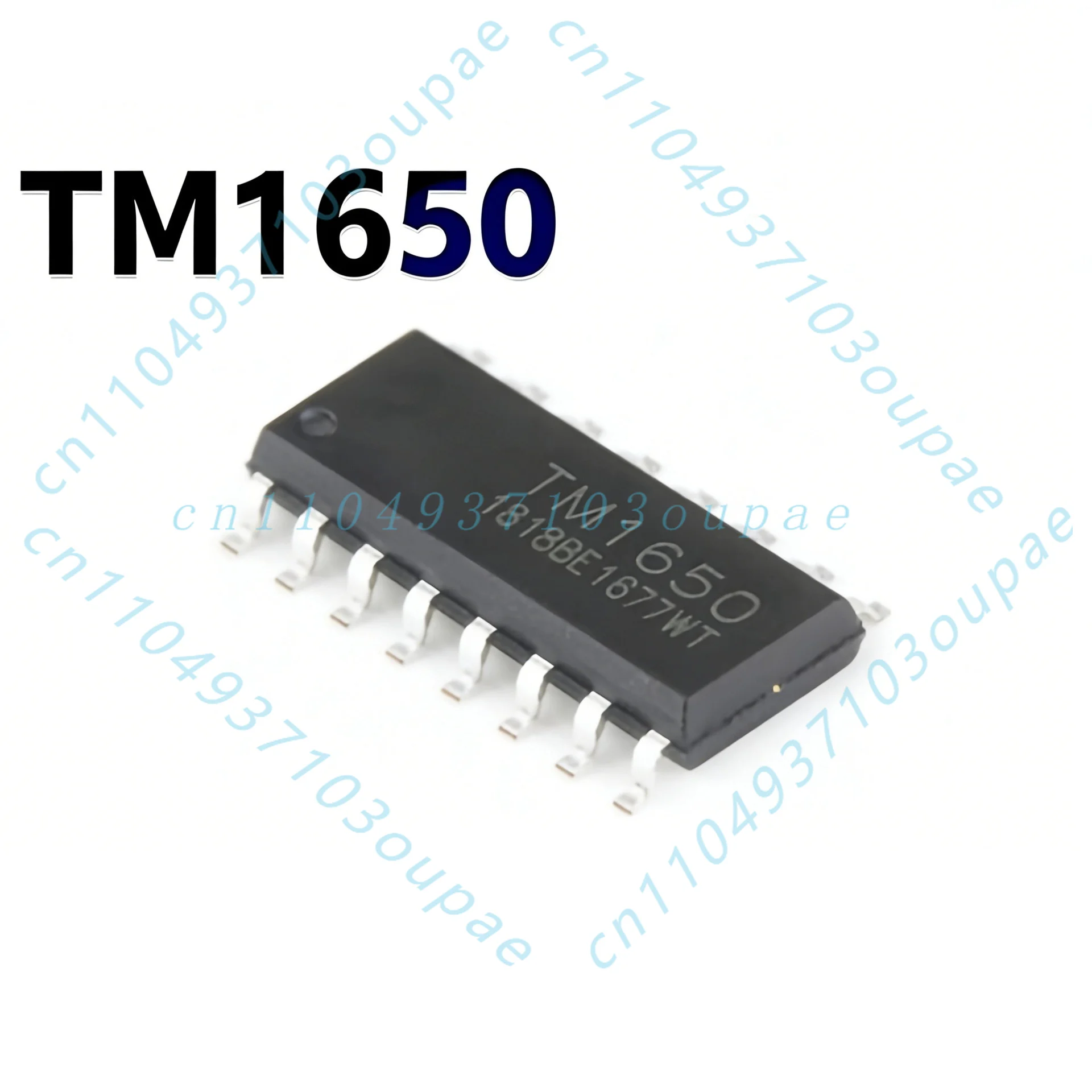 tm1650-aip650-sop16-デジタル-チューブ-ディスプレイ-ドライバー-チップ-8-セグメント-4-ビット、tm-tianwei-用オリジナル