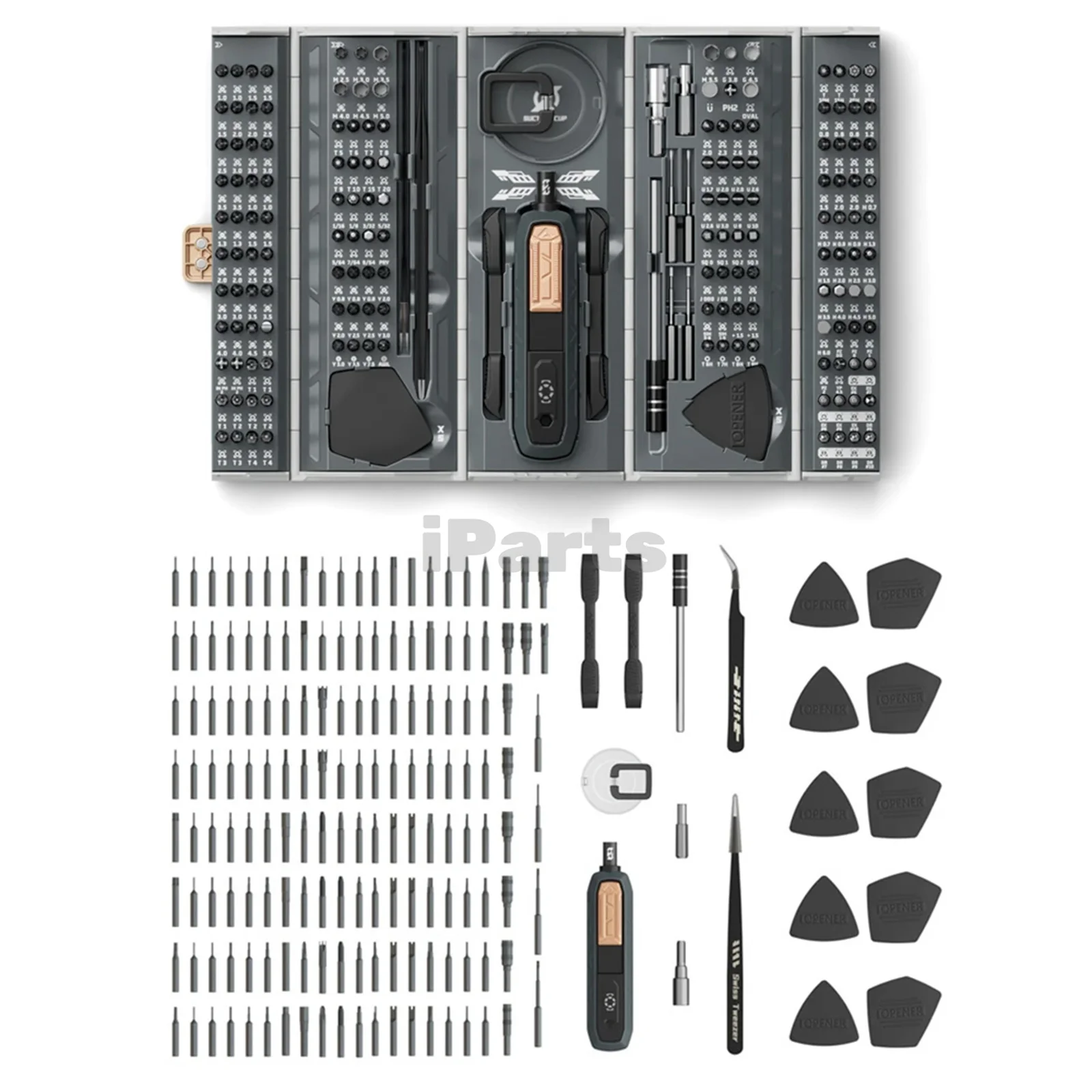 180 in 1 Mini Electric Precision Screwdriver Kit for Electronics Phone Camera Laptop Repair