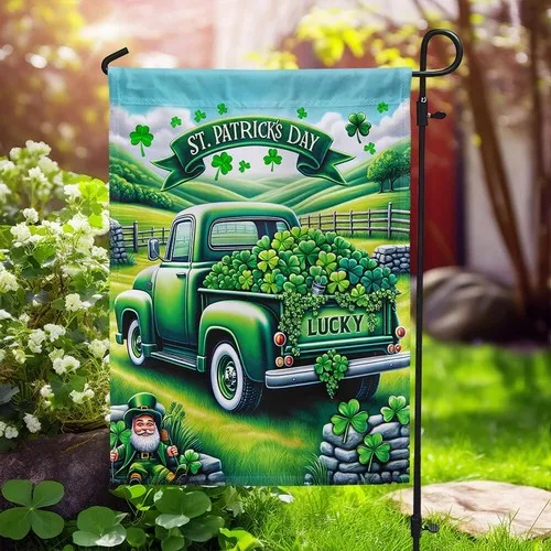 St Patrick's Day Loads Of Truck Flag Graden Flag XXH LLP LLX uui
