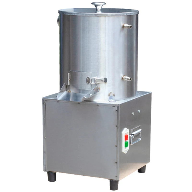 Peladora de ajo comercial eléctrica, peladora de ajo de acero inoxidable, peladora de ajo totalmente automática