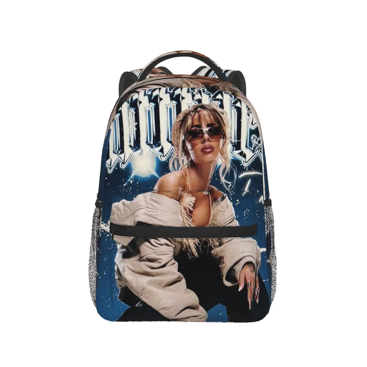 Singer Tini Stoessel Futtura Tour Graphic Backpack Hot Sale Daypack Kids BookBag School Bag Shoulder Bags for Men Women