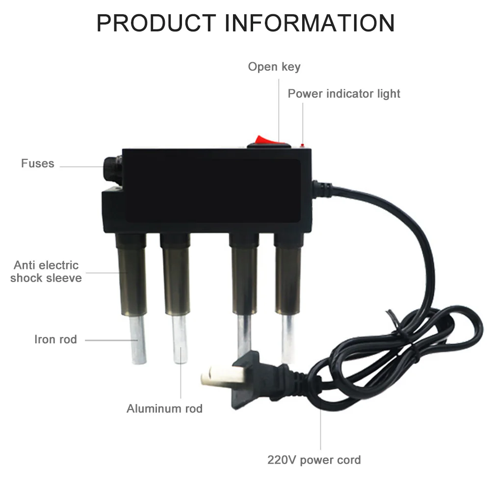 Medidor de electrólisis para purificación de agua, purificador de agua reutilizable, fácil de usar