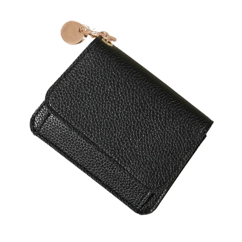 

Korean Version of Women's Wallet New Durable Anti-theft Storable Solid Color Card Bag Urban Simple Fashionable Coin Purse