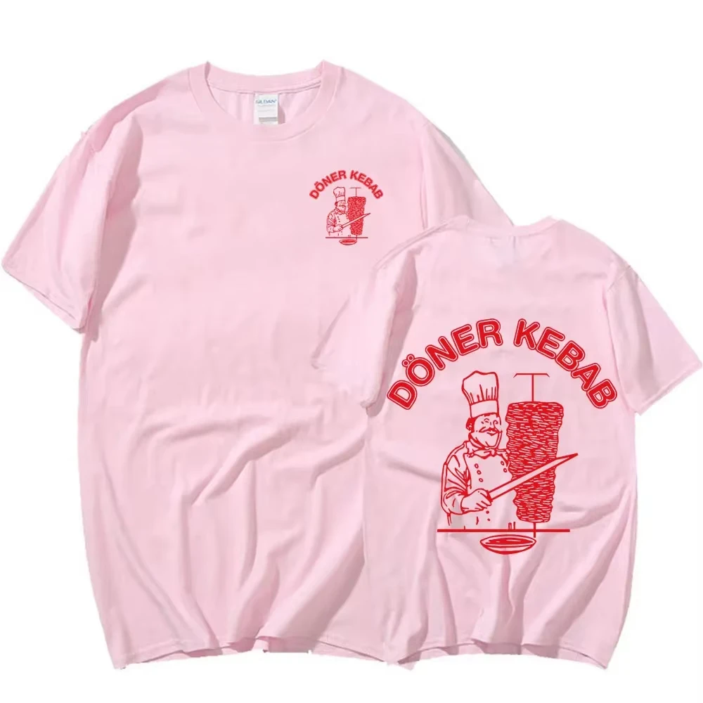 دونر كباب تي شيرت جرافيك تي شيرت للأطفال الرجال القطن المتضخم تي شيرت القوطية Harajuku الصيف للجنسين المرأة التي شيرت الشارع الشهير #4