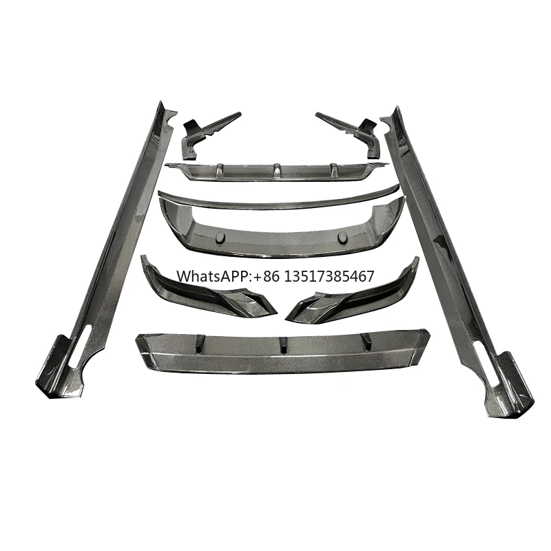 

X7 G07 LCI Carbon Fiber Front Rear Side Spoiler Lip Diffuser for BMW X7 2023-2024