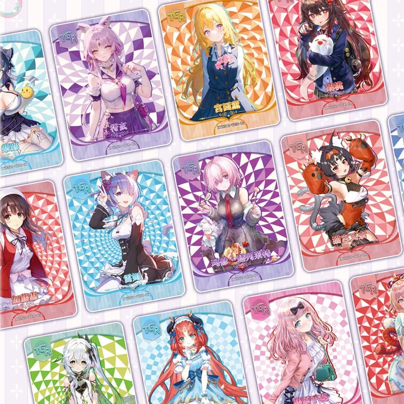 Wholesales Goddess Story Card Booster Box New Special Beautiful Girl Character Anime Board Game Gift Collection Cards