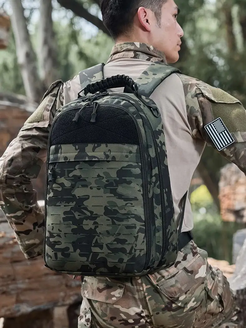 AliExpress NONE Tactical Climbing Backpack Men Travel Sports Bag Large Capacity Outdoor Hiking Camping Fishing Luggage Weekend Cycling Rucksack