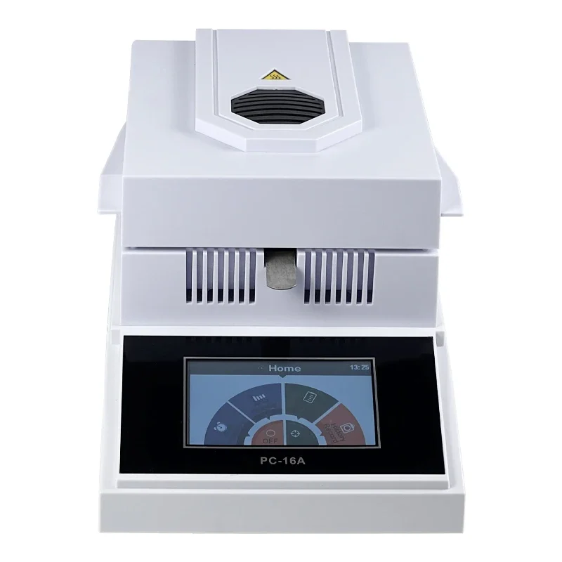 Grain Moisture Tester 0.001g Medical Food Halogen Light Laboratory Solid Moisture Analyzer