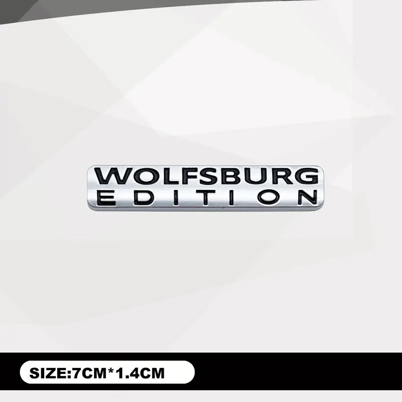ملصق تزيين شعار لهيكل السيارة ، ملحقات سيارة فولكسفاغن جولف R ، GTI ، بيتل ، طوارق ، تيجوان ، باسات ، إصدار وولكيت #6