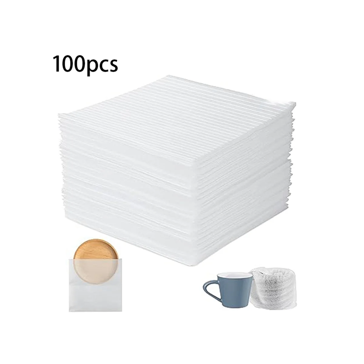 100 Pearl Cotton Bags Packaging Cushioning Foam Bags Film-Coated Bags for Packaging Storage and Transportation