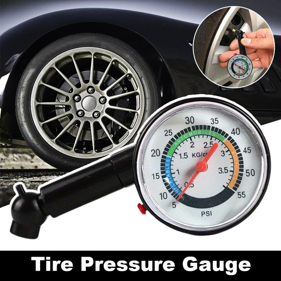  Wheel Tire Tyre Air Pressure Gauge Tester Portable Mini Auto Motor Car Truck Bike Tyre Tire Air Pressure Gauge Car-styling 