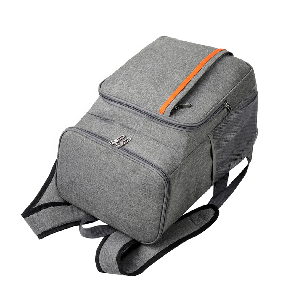 18L Large Capacity Leakproof Cooler Bag Thermal Picnic Cool and Warm Insulated Bag Outdoor Food and Beverage Storage Backpack