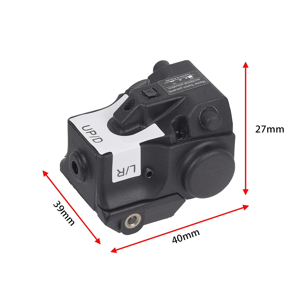 Mini mira láser táctica verde/roja compatible Glock 17 - imagen 2