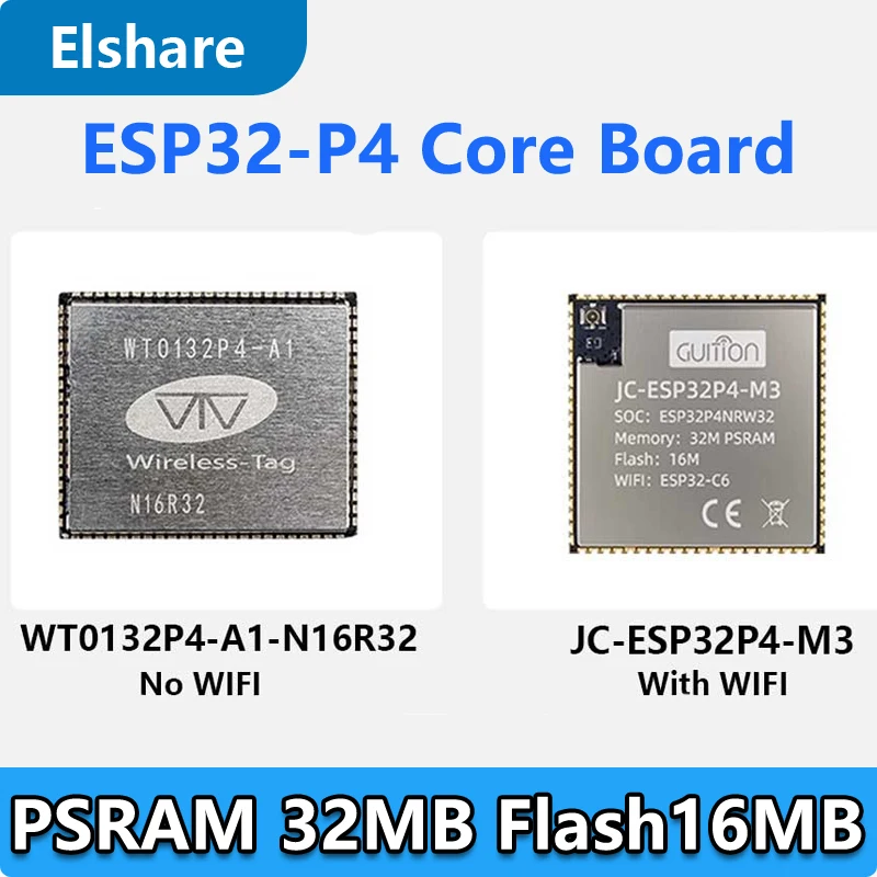 ESP32-P4 Core Board Onboard ESP32-C6 Development Board 32MB PSRAM 16MB Flash