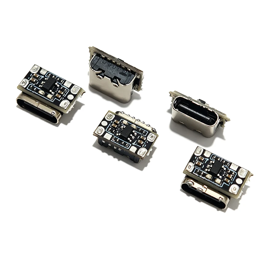 20pcs Type-C Mini Li-Ion Battery Charging Protection Board 3.7V 4.2V 18650 Keyboard Charging Power Short Circuit Protection