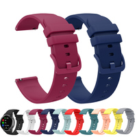 22mm Silicone Band For Zeblaze Stratos 4 3 2 Ultra Sport Watchband For Zeblaze Vibe 7 7 Pro 7 Lite/GTS 3 GTR 3 Pro Btalk 3 Pro