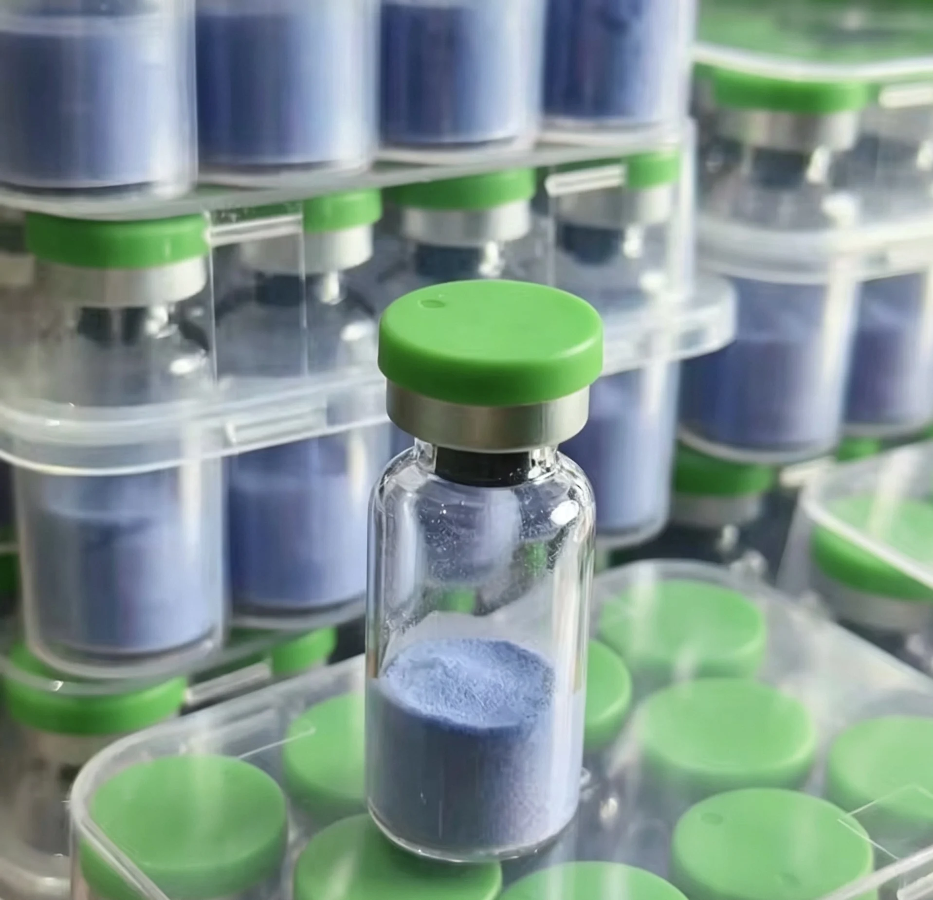GHK Cu freeze-dried copper peptide freeze-dried powder freshness locking technology - retaining up to 99% of active ingredients