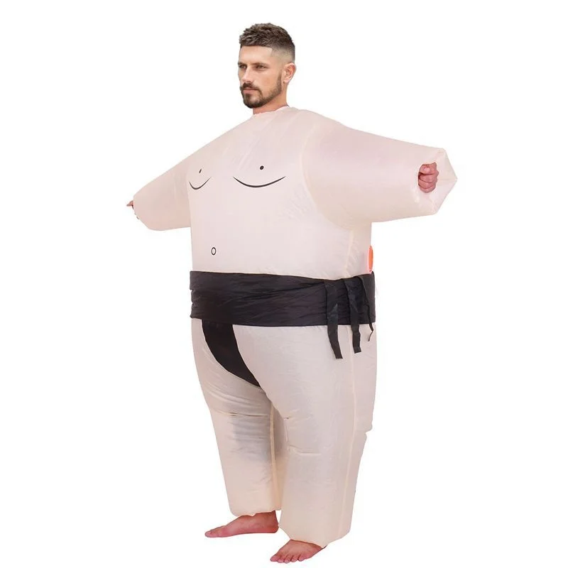 New Strange Sumo Fat Man Inflatable Suit Festival Park Attractions Funny Suit Costume Halloween Performance Event Party Cosplay