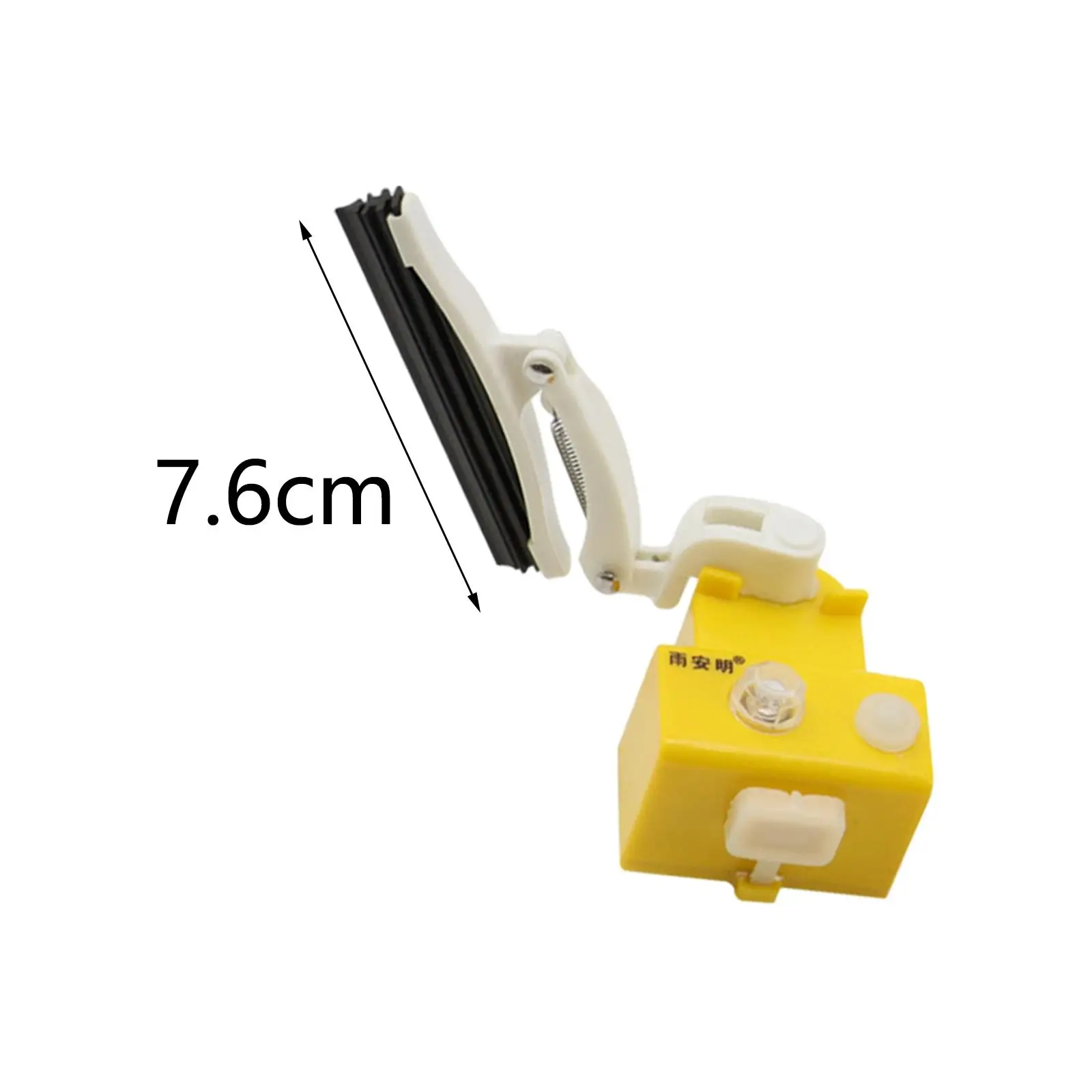 

Generic Motorcycle Helmet Wiper Rechargeable Professional Sturdy Direct Replace Waterproof Easy to Install Helmet Rain Scraper