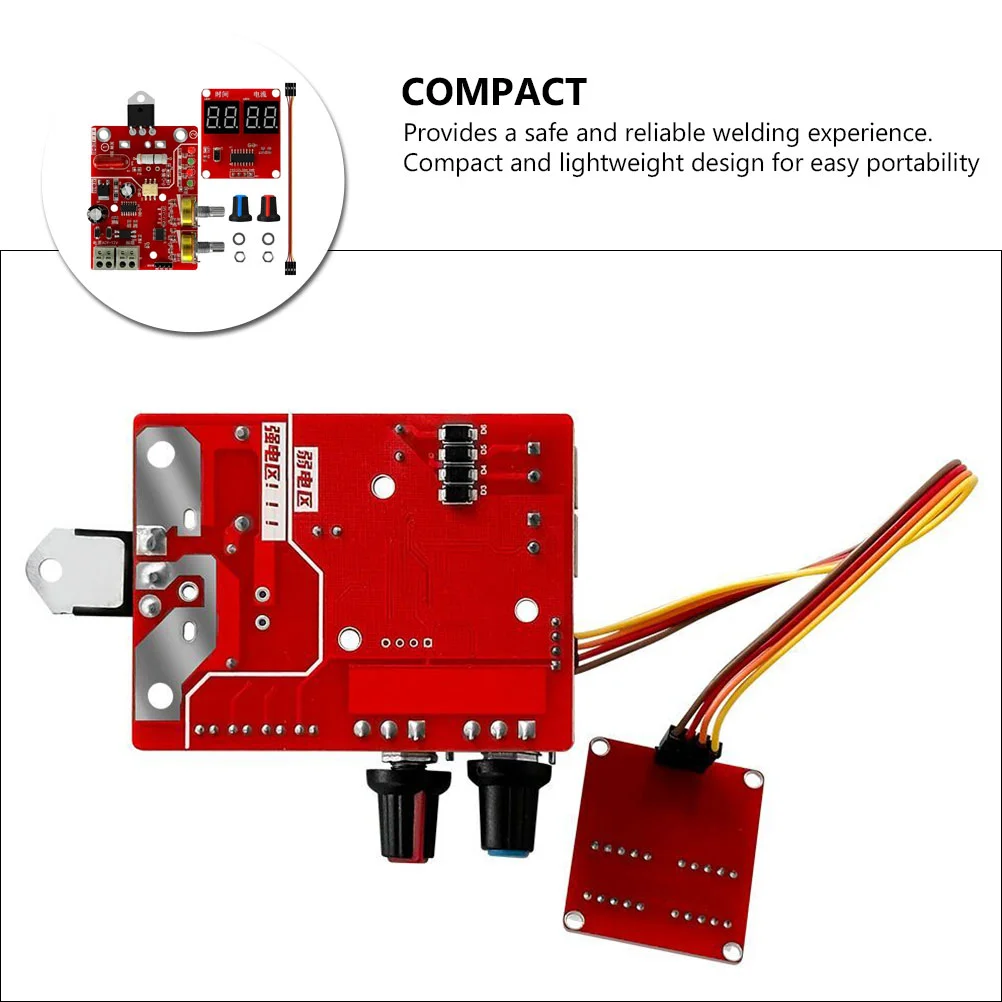 Single Chip Microcomputer Spot-Welder Control Panel Electronic Time Current Time Current Control Panel Welding Machine