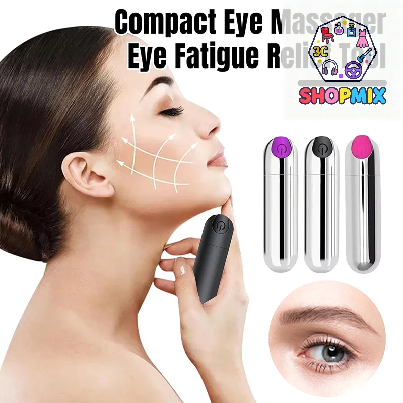 المحمولة تهتز العين مدلك USB قابلة للشحن أداة تخفيف التعب العين أجهزة تجميل العين آلة تدليك 10 طرق #1