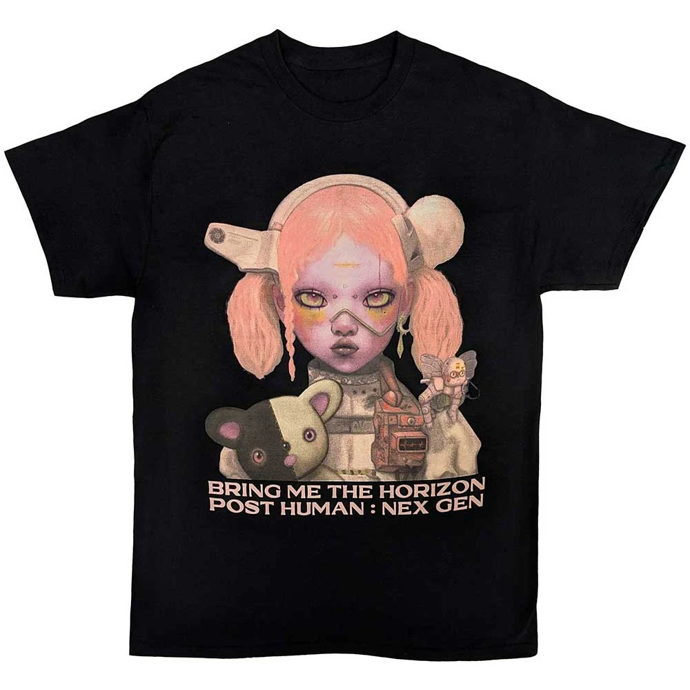 Labyrinth Bring Me The Horizon T-Shirt Cotton Graphic Tee Men Women Summer Streetwear