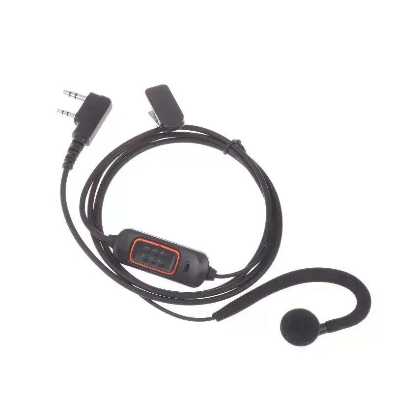 Migliora l'esperienza radio: 1 microfono auricolare per dispositivi BaoFeng 888S 5R UV-5R UV-5RH UV-21 PRO Quansheng UV-K6.