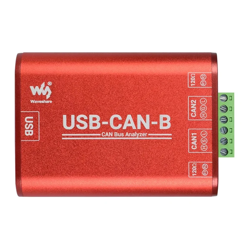 【Waveshare الأصلي】- محول USB عزل صناعي II، محلل CAN ثنائي القناة، يدعم أنظمة Windows و Linux #4