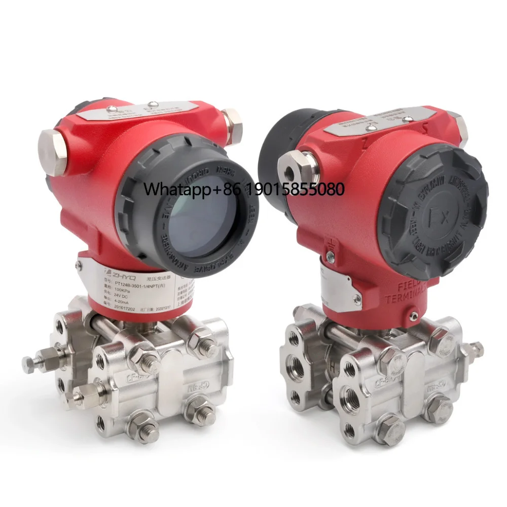 

4-20ma 0-10v Output Analog Digital Stainless Steel Differential Pressure Level Meter
