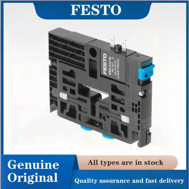 FESTO Solenoid valve 161360-CPV14-M1H-5LS-1/8 Electromagnetic valve with vacuum capability Used for automated pneumatic control.