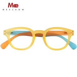 Meeshow Brand Reading Glasses Women's Retro Glass Frame Men Europe Stylish Brand eyeglasses gafas New +1.75 Lesebrille 1513
