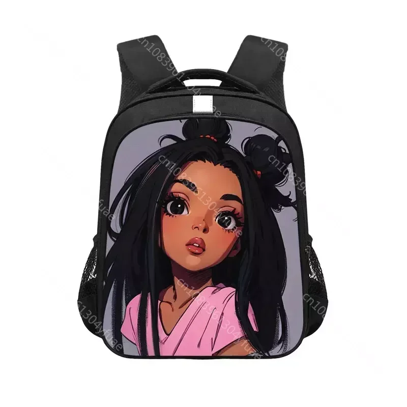 American Africa Girls Backpack for Teenager Afro Women Pattern School Bags Daypack Schoolbag Laptop Backpack Travel Book Bag