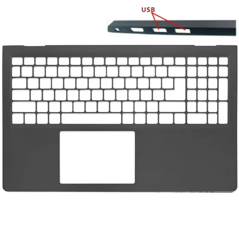 Nouvelle couverture arrière LCD/lunette avant/charnières/repose-paume/boîtier inférieur/clavier 0DWRHJ DWRHJ noir pour Dell Vostro 15 3510 3511 3520 3525