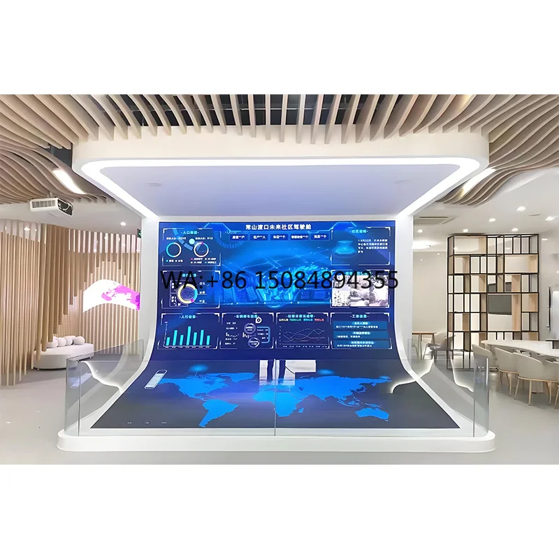 

High Quality P2.5 Indoor Full Color Flexible Soft Die-Casting Aluminum LED Display Module 8K Resolution IP55 Waterproof